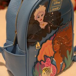 Loungefly Disney The Little Mermaid Ursula Flounder