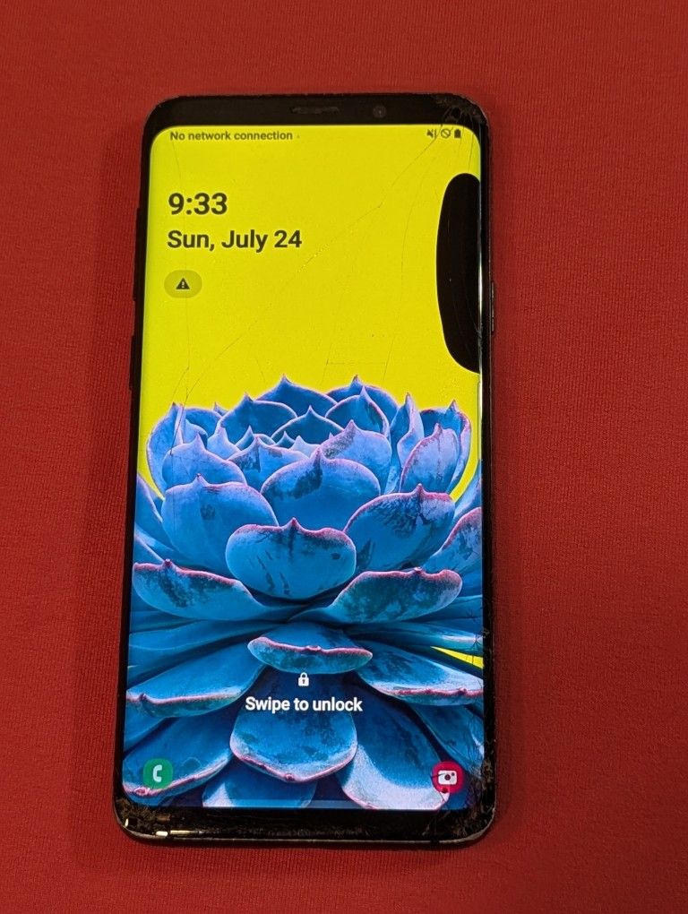 Samsung Galaxy S9 For PARTS ONLY.