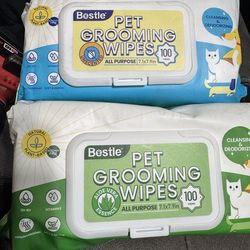 PET GROOMING WIPES