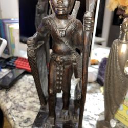 Igorot people of the highlands of Northern Luzon in the Philippines Wooden carved statue