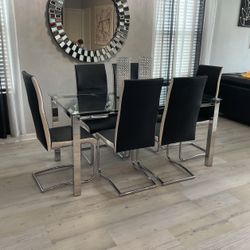 Dining Room 6 Chairs Table