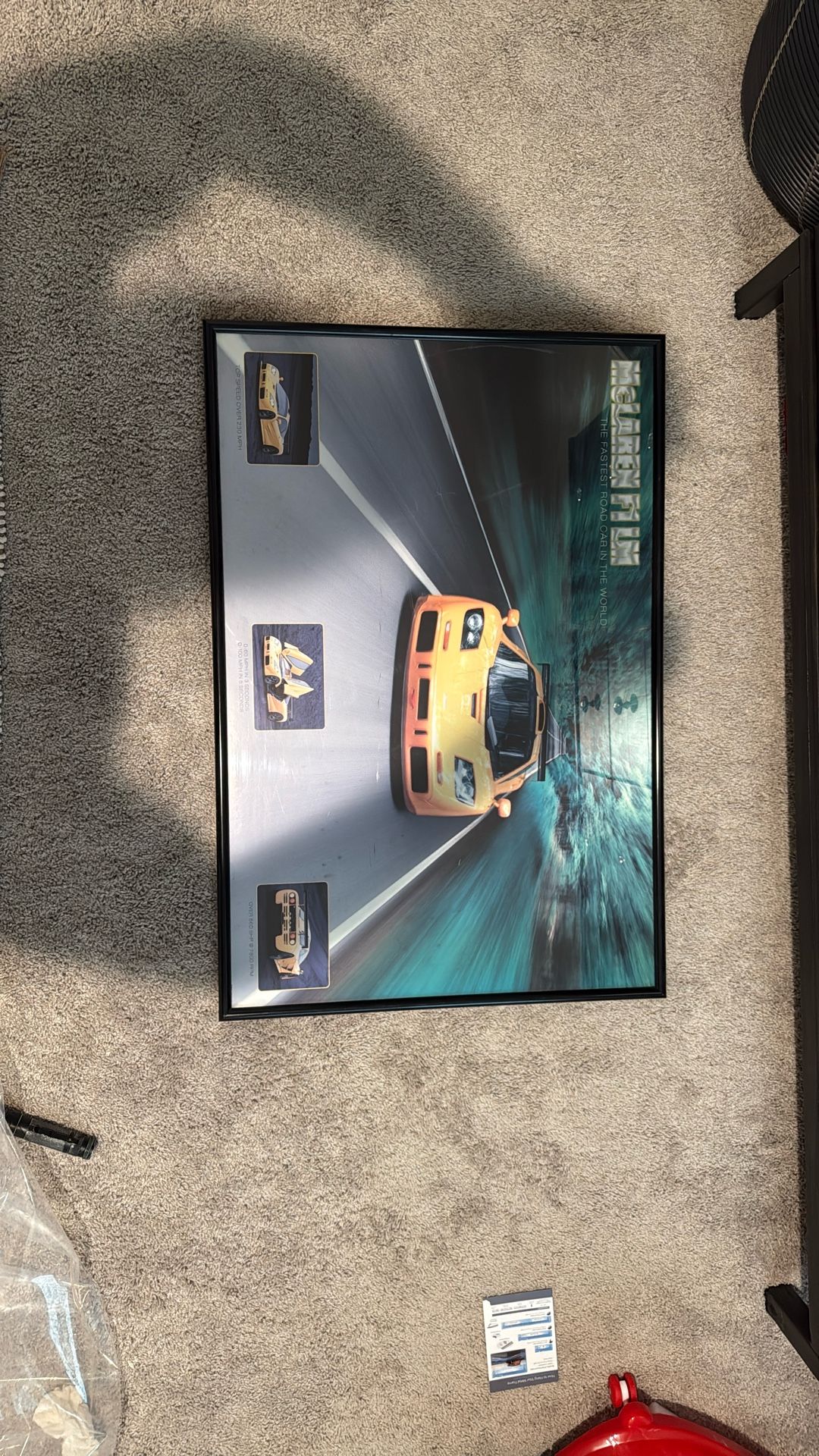 Car Picture With Frame McLaren F1 LM