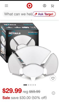 Bell+Howell HexBulb Six Panel Adjustable Light