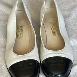 Ferragamo Two-Toned Flats