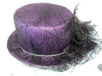Purple Halloween chapeaux hat