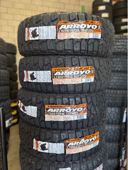 265/75/16 ( 4 new tires ) installed and balanced