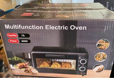 Multifunction Electric Toaster Oven 12L 600W