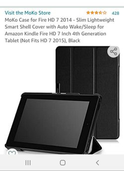FIRE HD 7 7" HD DISPLAY 8GB with case