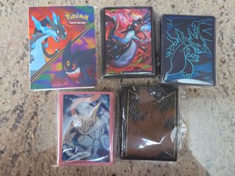 Lot of Pokemon TCG Card Sleeves