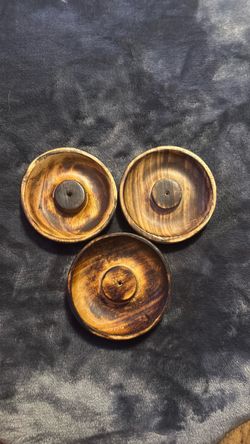 Wooden Incense Holder Set of 3