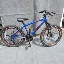 Ozone 500 Boys' Fragment 24 in 21-Speed Mountain Bike