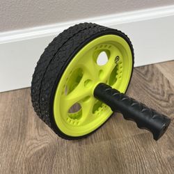 Double Wheel Ab Roller with Comfort Grip