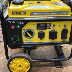 Champion Generator Dual Fuel 4450 