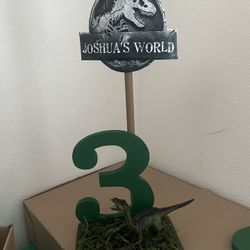 Jurassic Park Center Pieces