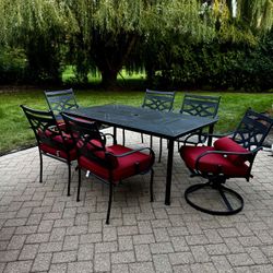 7-Piece Outdoor Patio Dining Set 
