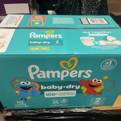 Pampers Baby Dry-Size 2 