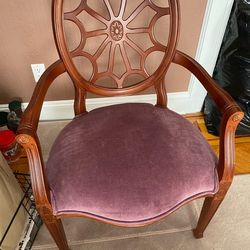 Ethan Allen spider back chair