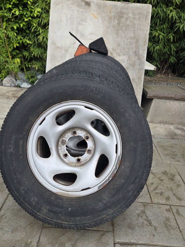 6lug Toyota Tacoma Tires And Rims 100 Dollar 