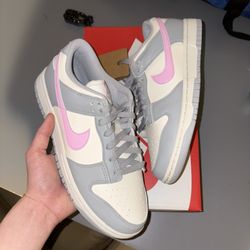 Nike Dunk Low Light Smoke Grey Pink Rise (Women’s)