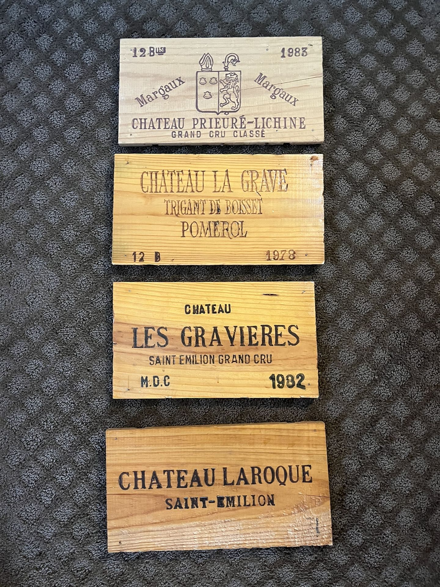 Vintage Wine Case Labels (4)