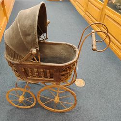 1950's England Pram Doll Stroller