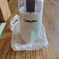 Mueller HyperGrind Precision Electric Spice/Coffee Grinder Mill - White...