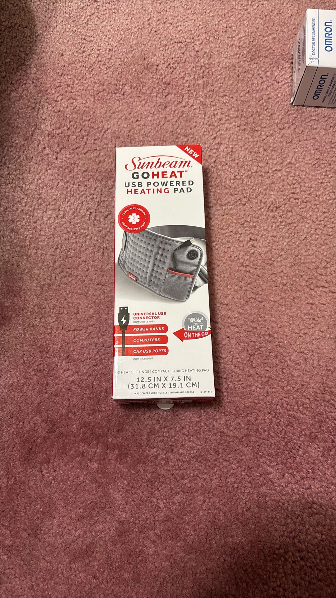 Sunbeam Honest USB Powered Heating Pads