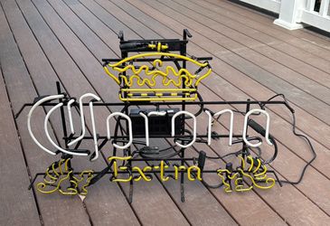 Corona Extra Beer Neon Sign (not working)