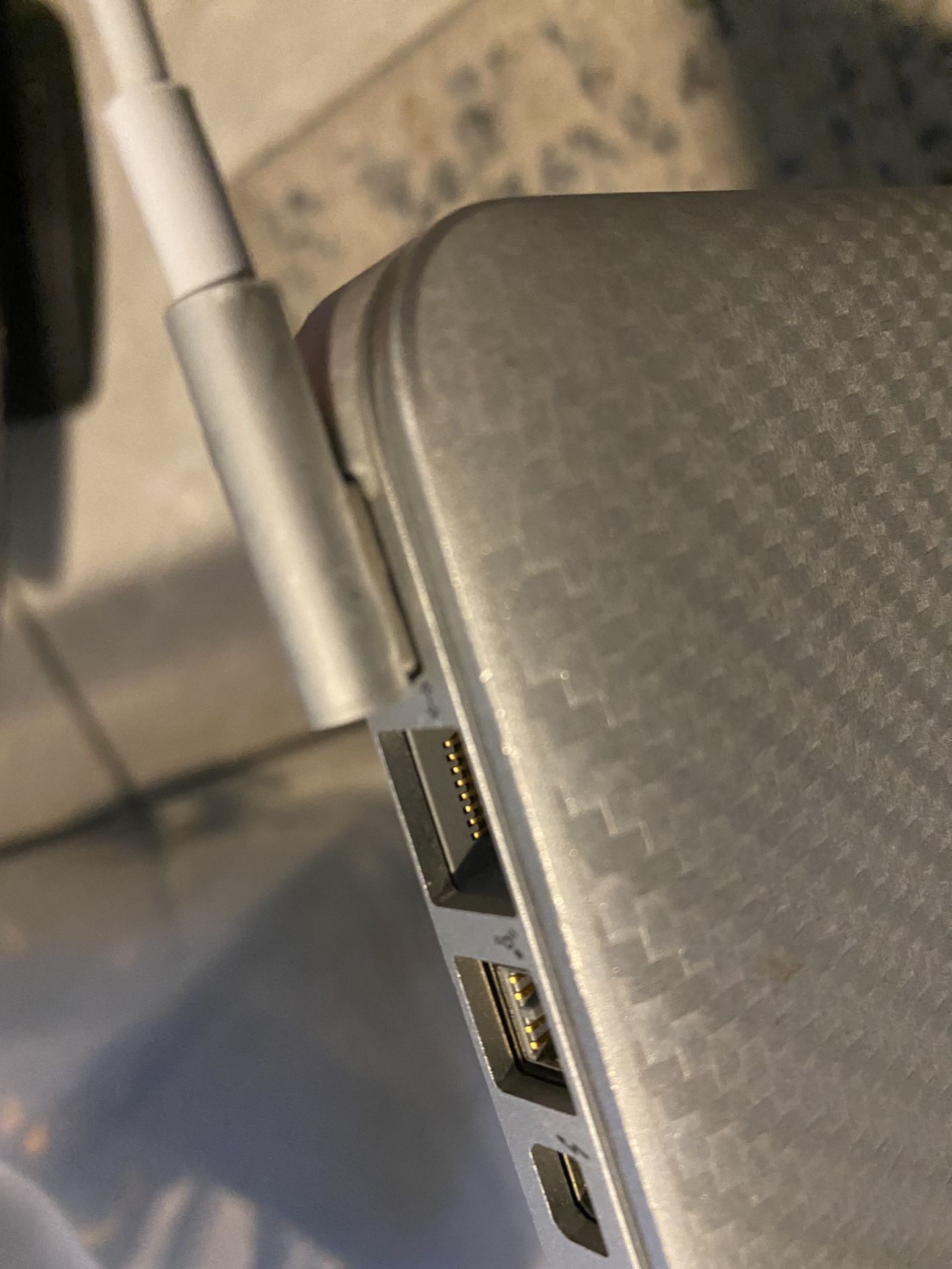 Macbook Pro And Charging Cord