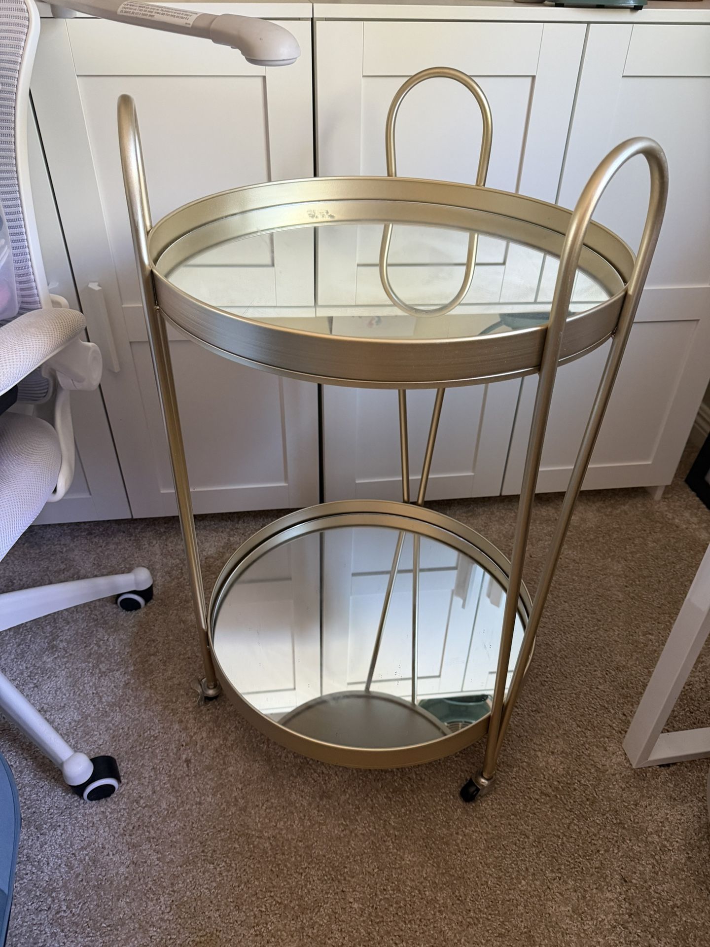 Gold Bar Cart