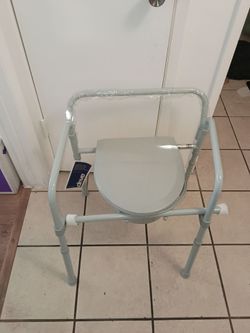 Drive Medical Folding Bedside Commode Chair