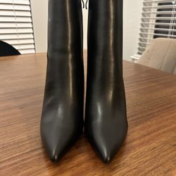 YSL Opyum Leather Boots 