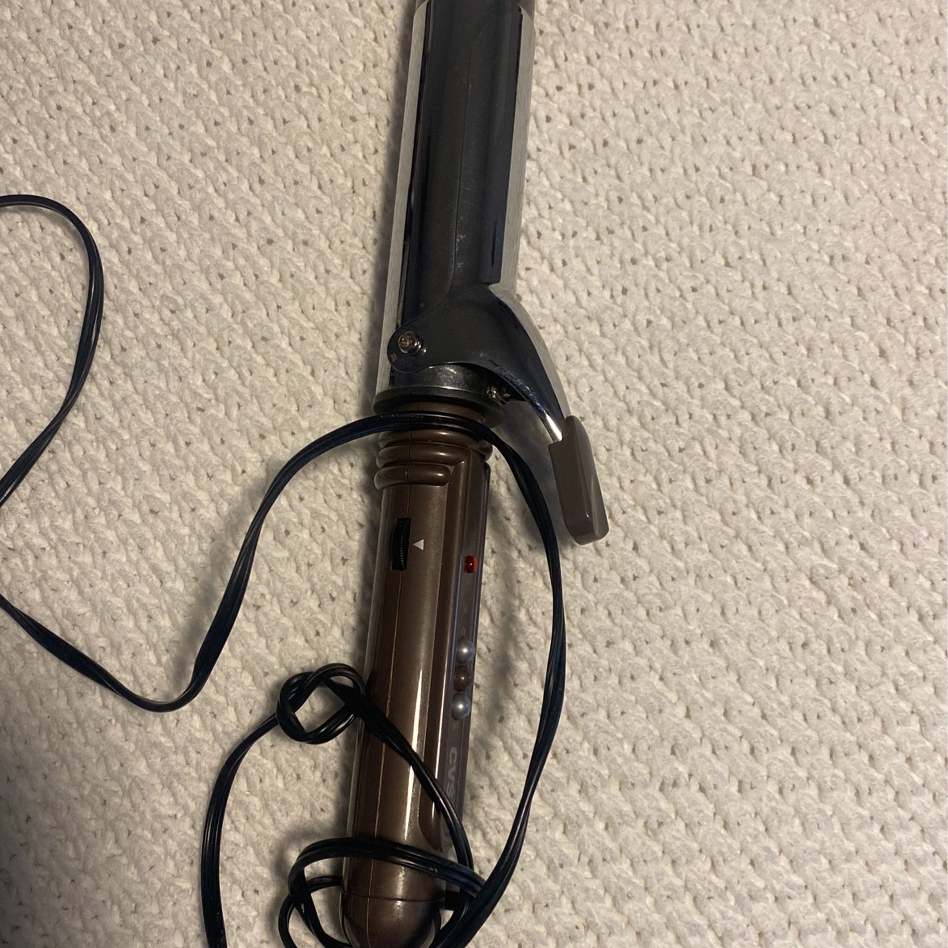 Thick curling iron