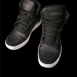 ADIDAS- Entrap Mid-Cut Mens Shoes (Black/White) US 9.5*** LOCAL PICK-UP OR CAN SHIP