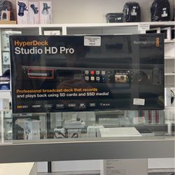 Blackmagic HyperDeck Studio HD Pro 