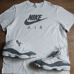 Nike Shirt With Shoes