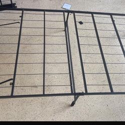 2 metal folding bed frame