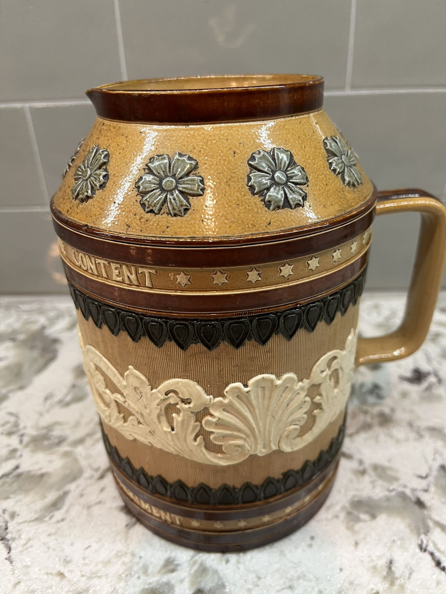 Royal Doulton Antique Pitcher