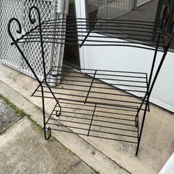 Vintage Metal Plant Stand