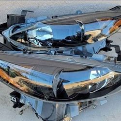 14-16 Mazda 3 Projector Headlights Luces Calaveras Micas Faros Focos Faroles
