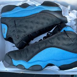 Jordan 13 Black University Blue 