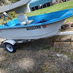 10 Ft Boat And Trailer With Titles