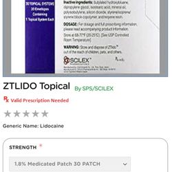 Ztildo 12 Hr Pain Patches