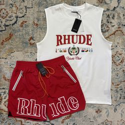 RHUDE 2 piece men  S/M/L/XL