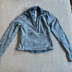 Lululemon Half Zip Jacket Women Size 6 Like New Nike Adidas Vuori Yoga Pants Jacket 