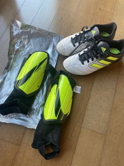 Adidas Kids Cleats And Shin Guards