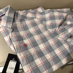 BRAND NEW • ARIAT SHORT SLEEVE BUTTON UP• XL