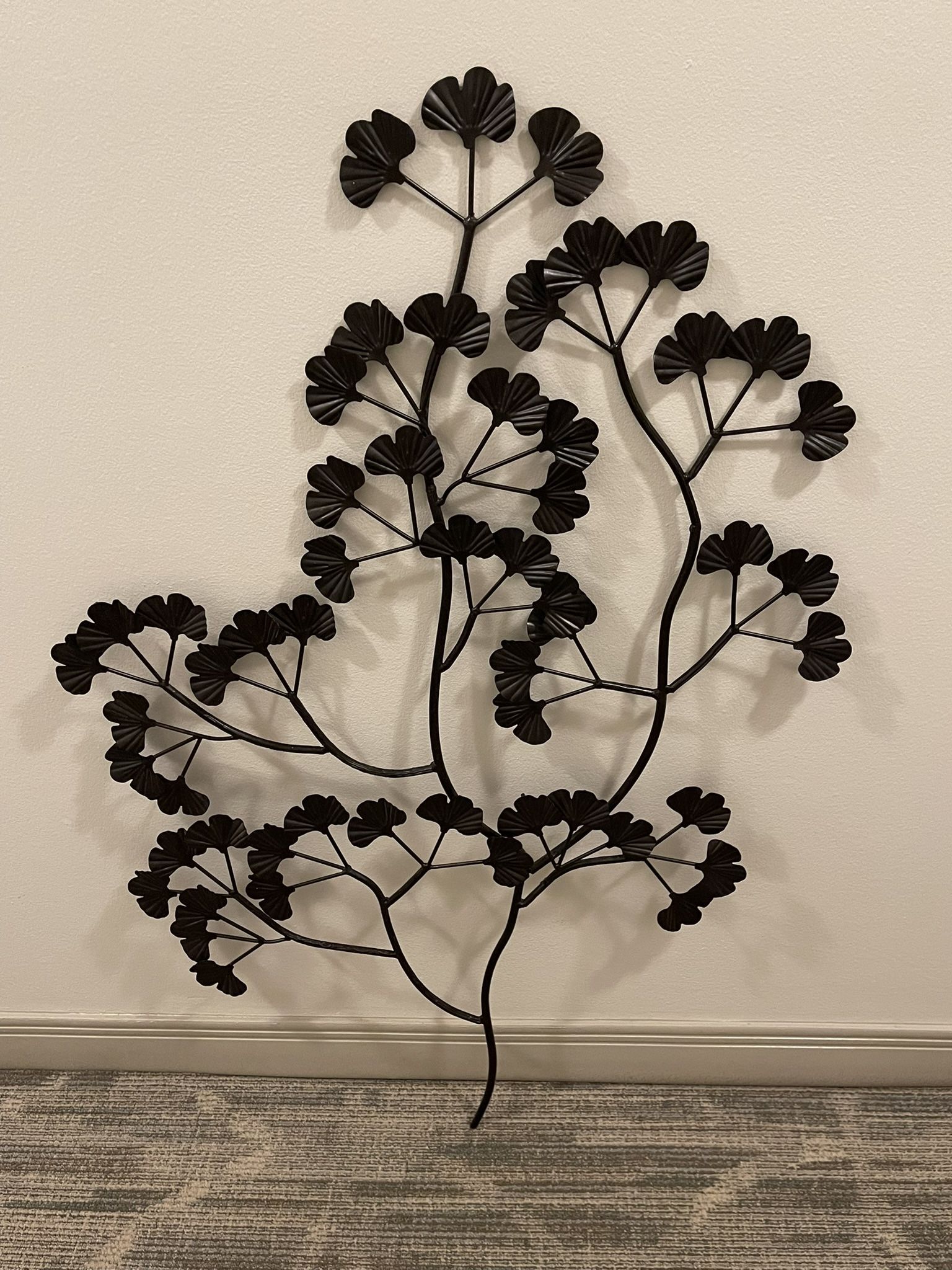 Large (45" x 29.5") METAL WALL ART - posted price is firm.
