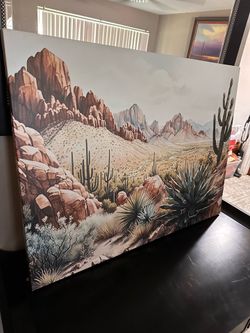 Southwest Desert Canvas Wall Art – Arizona Style