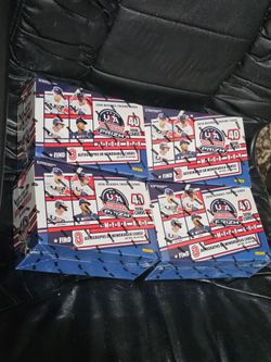 2026 Panini Prizm USA Baseball Stars & Stripes Mega Box! 4 Box Lot! New Sealed!